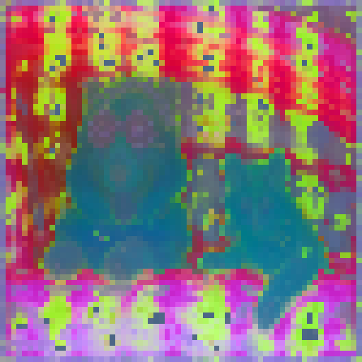 Frozen vanilla PCA feature map for DINOv2 ViT-g/14.