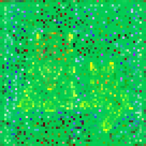Frozen vanilla feature dynamics for Qwen3-ViT from iteration 0 to 1000.